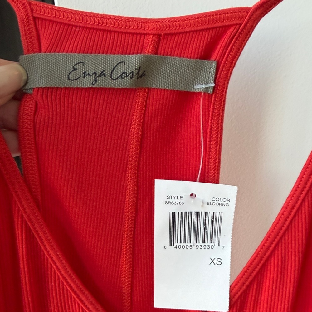 Enza Costa Tank Top, XS (NWT) - Picture 4 of 4